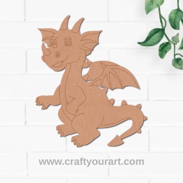 Dragon Pre Marked MDF Design 1