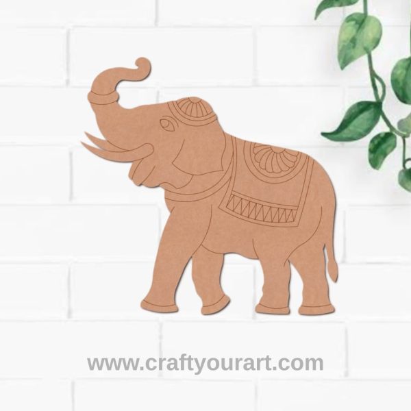 Elephant Pre Marked MDF Design 15