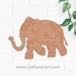 Elephant Pre Marked MDF Design 21