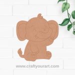 Elephant Pre Marked MDF Design 9