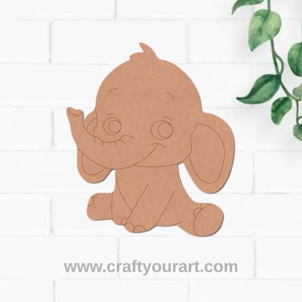 Elephant Pre Marked MDF Design 4