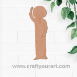 Sathya Sai Baba Pre Marked MDF Design 1