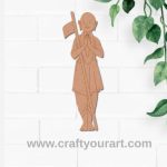 Sri Ramanujacharya Pandit Pre Marked MDF Design 1