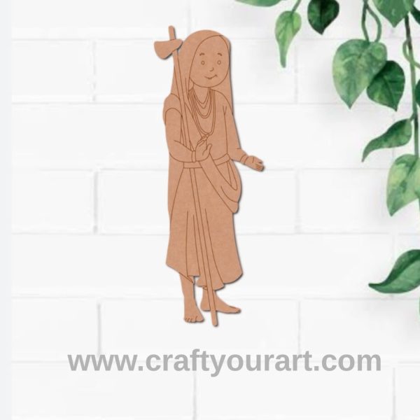 Adi Shankaracharya Pre Marked MDF Design 1