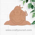 Shiv Ji Pre Marked MDF Design 3