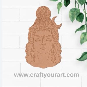 Shiv Ji Pre Marked MDF Design 2