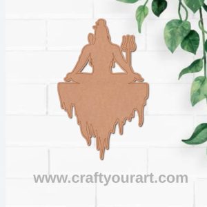 Shiv Ji Pre Marked MDF Design 1