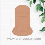 Shiva Linga Pre Marked MDF Design 1