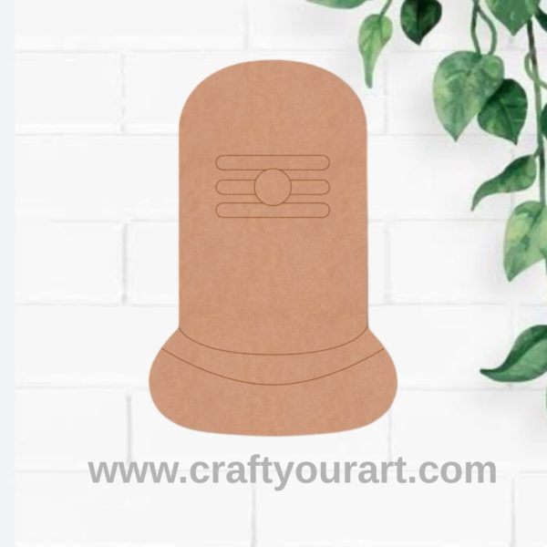 Shiva Linga Pre Marked MDF Design 1
