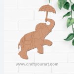 Elephant Pre Marked MDF Design 10