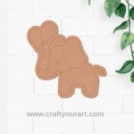 Elephant Pre Marked MDF Design 12