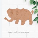 Elephant Pre Marked MDF Design 17
