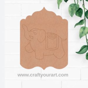 Elephant Pre Marked Base MDF Design 1