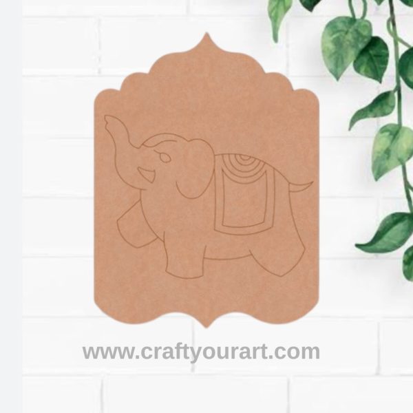 Elephant Pre Marked Base MDF Design 1