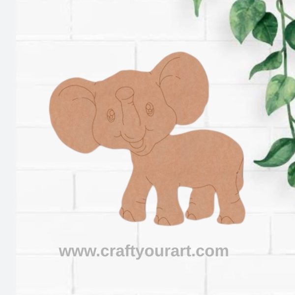 Elephant Pre Marked MDF Design 14