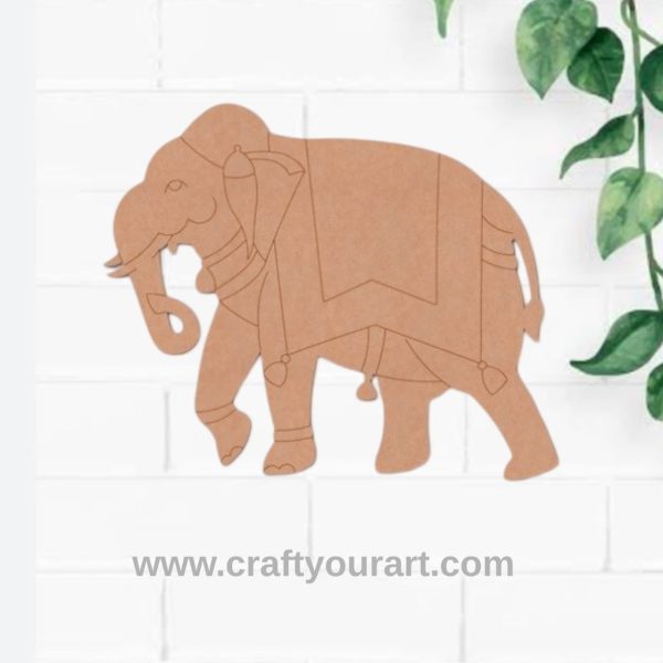 Elephant Pre Marked MDF Design 11