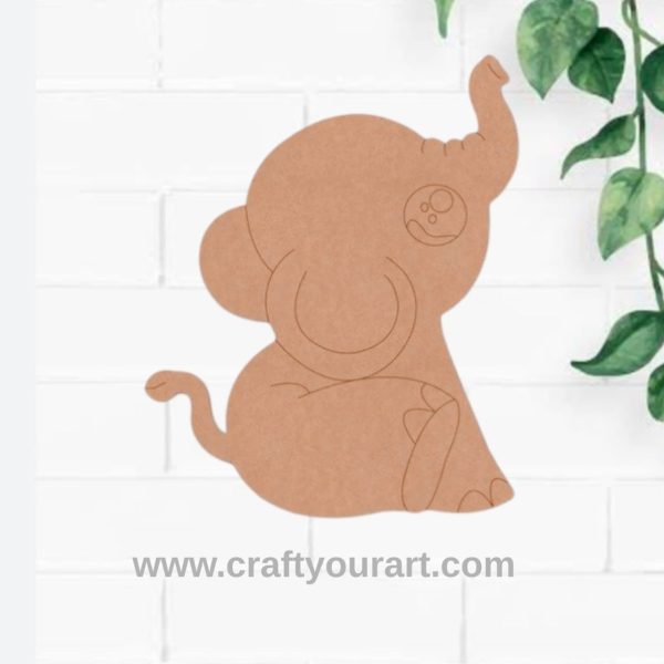 Elephant Pre Marked MDF Design 8