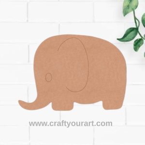 Elephant Pre Marked MDF Design 7