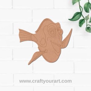 Dory Fish Finding Nemo Cartoon Pre Marked MDF Design 1