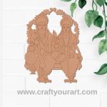 Ram Sita Pre Marked MDF Design 1