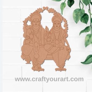 Ram Sita Pre Marked MDF Design 1