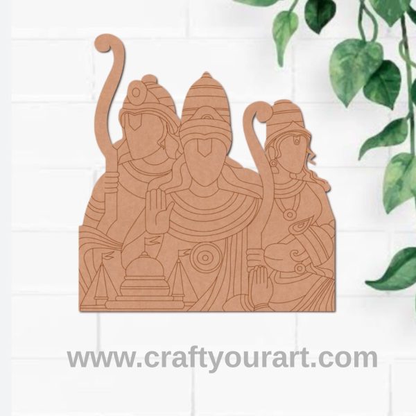 Ram Darbar Pre Marked MDF Design 1