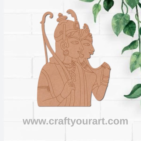 Ram Sita Pre Marked MDF Design 4