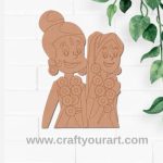 Ram Sita Pre Marked MDF Design 2