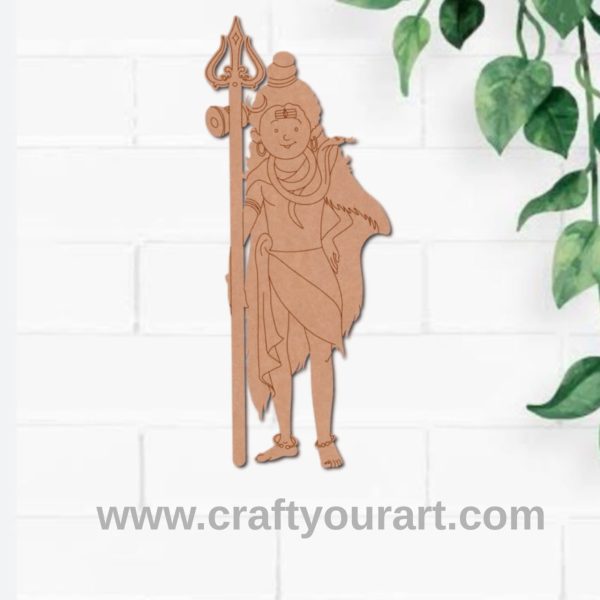 Shiv Ji Pre Marked MDF Design 14