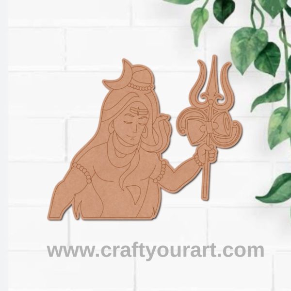Shiv Ji Pre Marked MDF Design 10