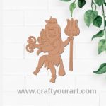 Shiv Ji Pre Marked MDF Design 5