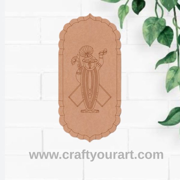 Shrinath Ji Pre Marked MDF Design 1