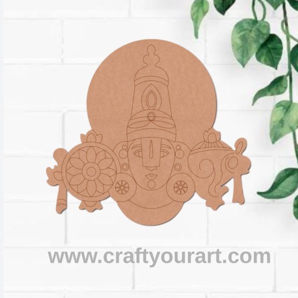 Tirupati Balaji Pre Marked MDF Design 1