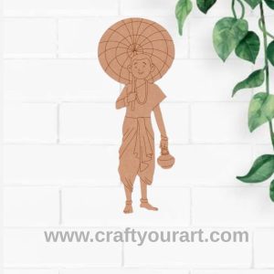 Vamana Avatar Of Lord Vishnu Pre Marked MDF Design 1