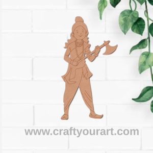 Lord Parashurama Pre Marked MDF Design 1