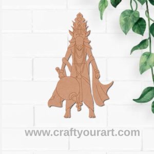 Varaha Avatar Of Lord Vishnu Pre Marked MDF Design 1