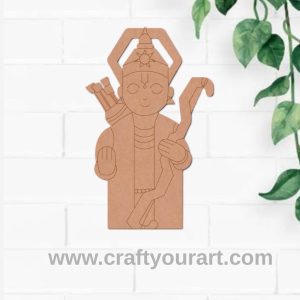 God Vishnu Pre Marked MDF Design 5