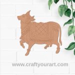 Pichwai Cow Pre Marked MDF Design 2
