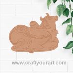 Pichwai Cow Pre Marked MDF Design 4