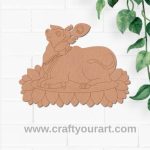 Pichwai Cow Pre Marked MDF Design 3
