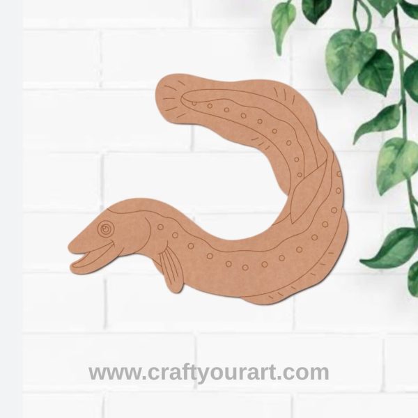 Electric Fish Pre Marked MDF Design 1