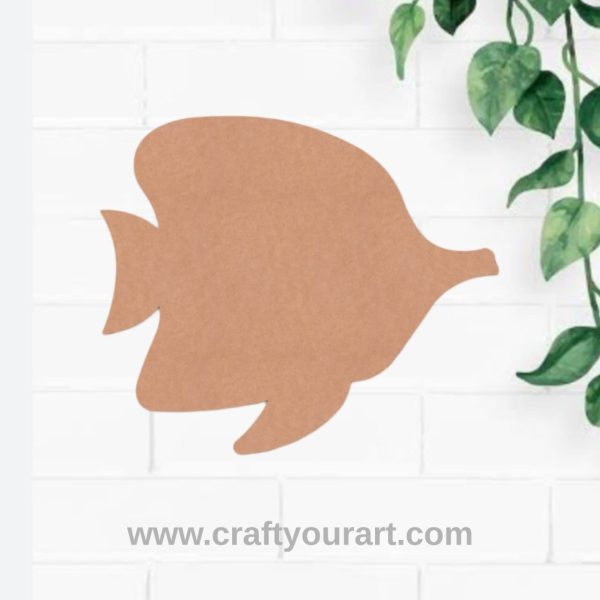Fish Cutout MDF Design 7
