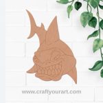 Shark Pre Marked MDF Design 1