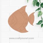 Fish Pre Marked MDF Design 1