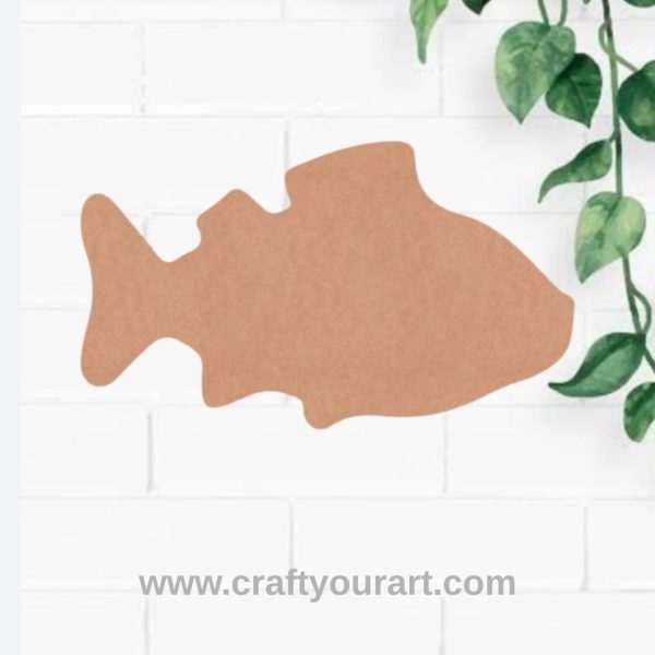 Fish Cutout MDF Design 6