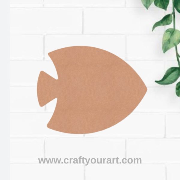 Fish Cutout MDF Design 2