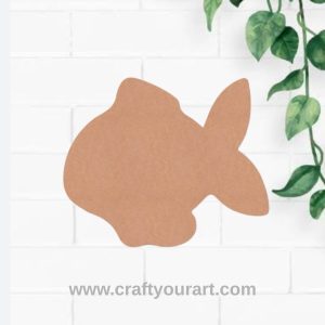 Fish Cutout MDF Design 4
