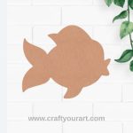 Fish Cutout MDF Design 1
