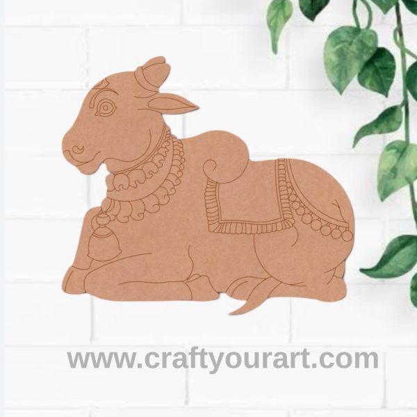Pichwai Cow Pre Marked MDF Design 6