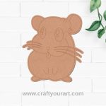 Hamster Pre Marked MDF Design 3